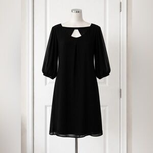 BCX Elegant Black Women's Dress